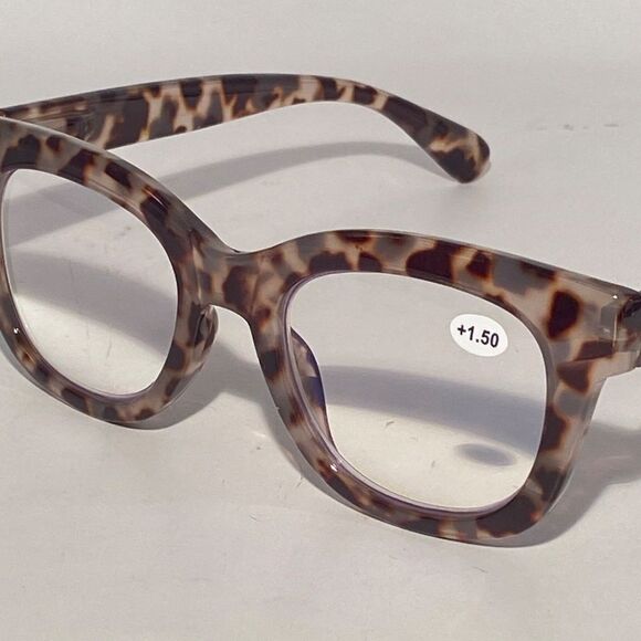 1495 Mona Reading Glasses 1.50 Reading Glasses Tortoise Frames NWT - Picture 8 of 9
